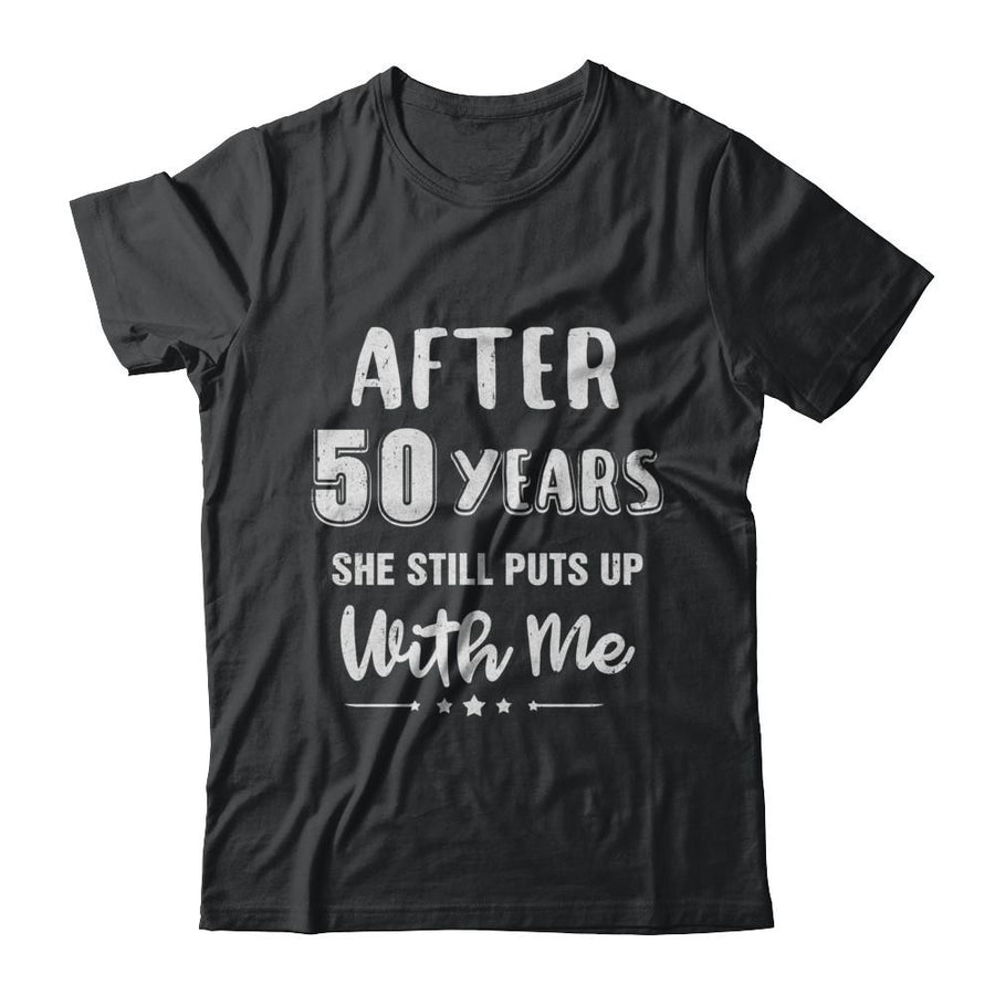 50Th Wedding Anniversary Funny Husband Gift-T-Shirt & Hoodie-Classic T-Shirt-Black