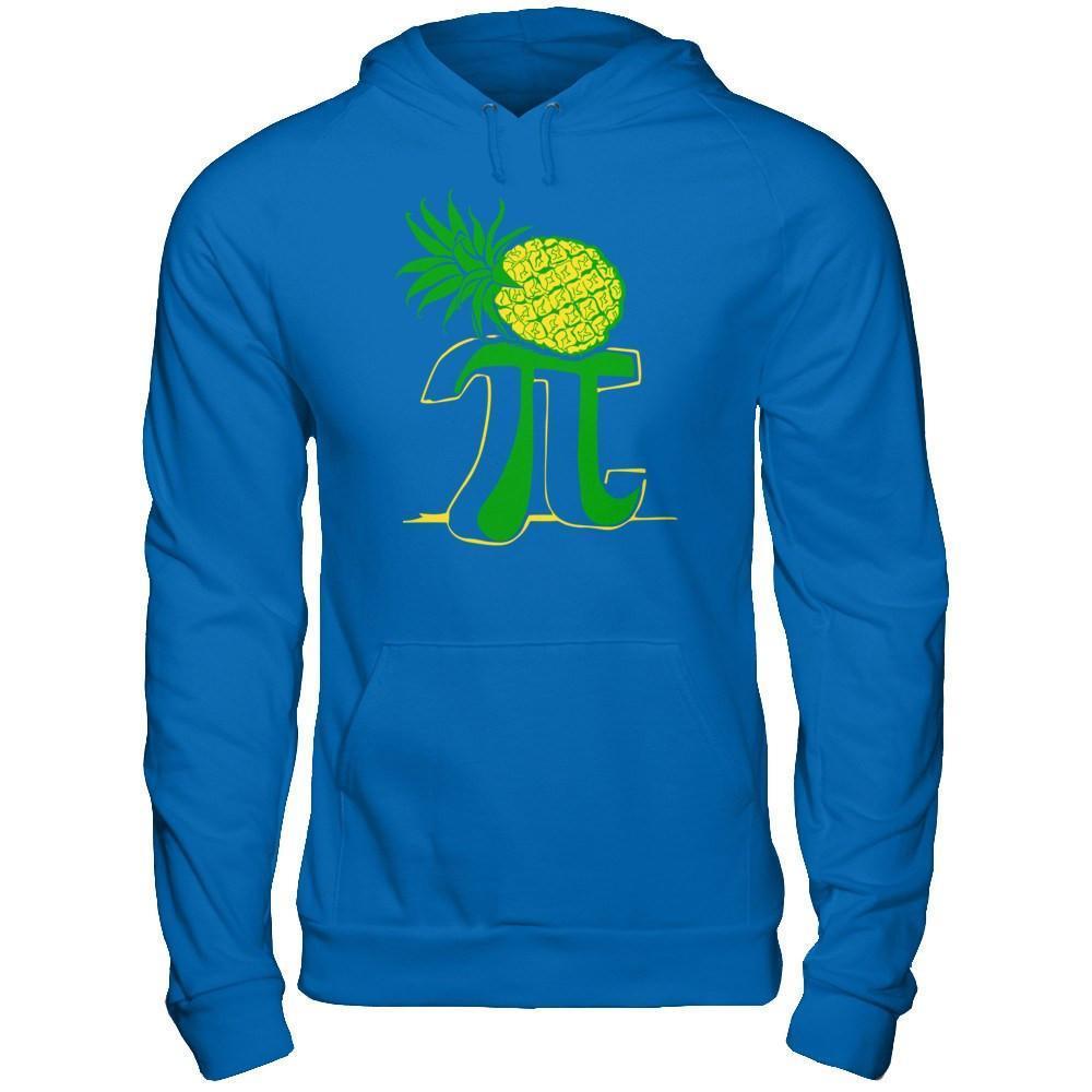 Funny Pi-Neapple Tshirt - Pi Day 2017 Gift Tee-T-Shirt & Hoodie-Pullover Hoodie-Royal