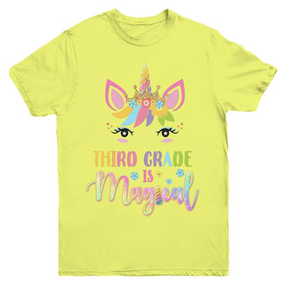 Third Grade is magical Unicorn Back to School 3rd Grade Youth-Youth Shirt-Youth T-Shirt-Daisy