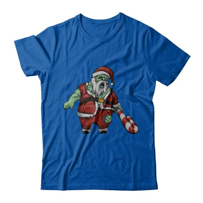 Zombie Santa Scary Christmas Halloween Costume-T-Shirt & Hoodie-Premium T-Shirt-Royal