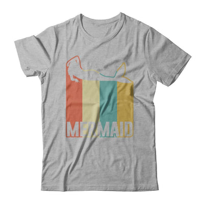 Classic Vintage Retro Style Mermaid-T-Shirt & Hoodie-Premium T-Shirt-Heather Gray