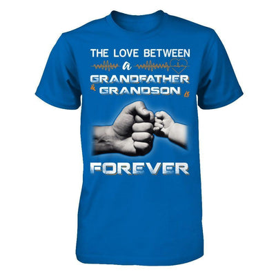 The Love Between A Grandfather And Grandson Is Forever-T-Shirt & Hoodie-Classic T-Shirt-Royal