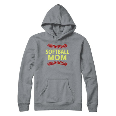 Softball Mom-T-Shirt & Hoodie-