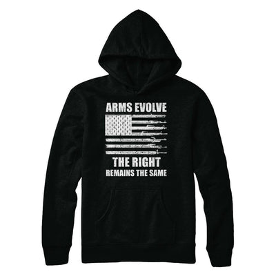 Arms Evolve The Right Remains The Same Gun Right-T-Shirt & Hoodie-