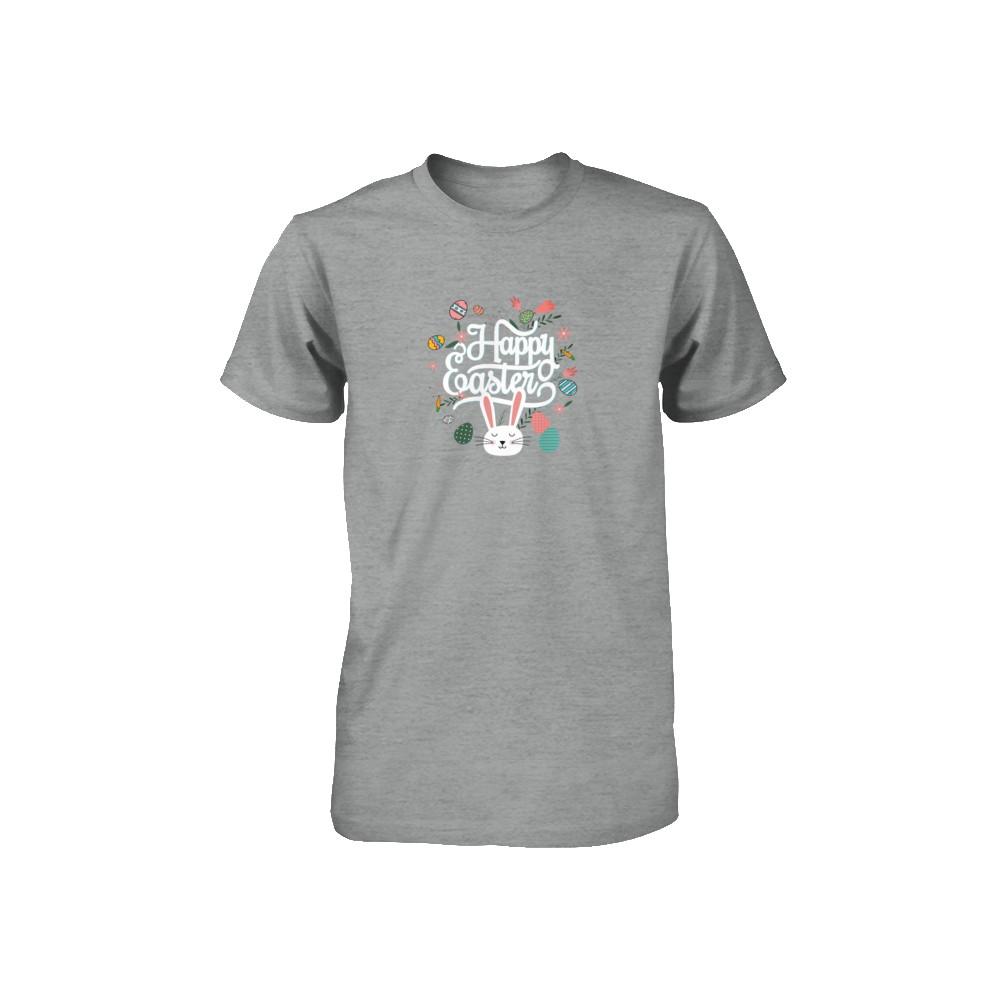Happy Easter Dinosaur Eggs Youth-Youth Shirt-Toddler T-Shirt-Heather