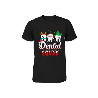 Dental Squad Tooth Christmas Dental Assistant Gifts Youth-Youth Shirt-Toddler T-Shirt-Black