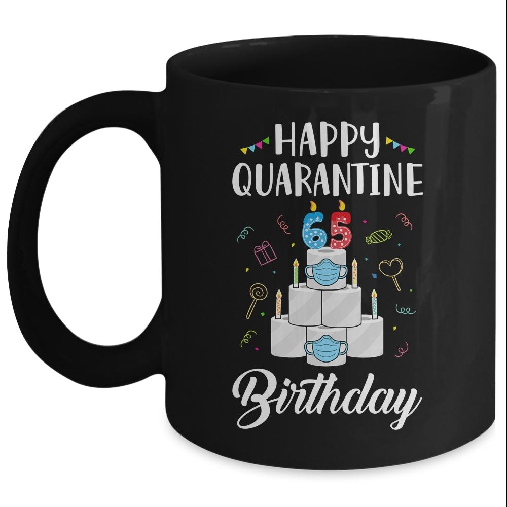 65th Birthday Gift Idea 1957 Happy Quarantine Birthday Mug