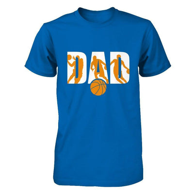 Basketball Dad Father's Day-T-Shirt & Hoodie-Classic T-Shirt-Royal