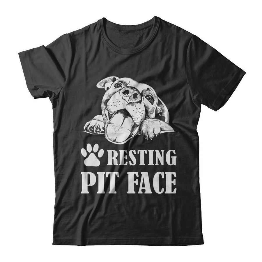 Resting Pit Face-T-Shirt & Hoodie-Premium T-Shirt-Black