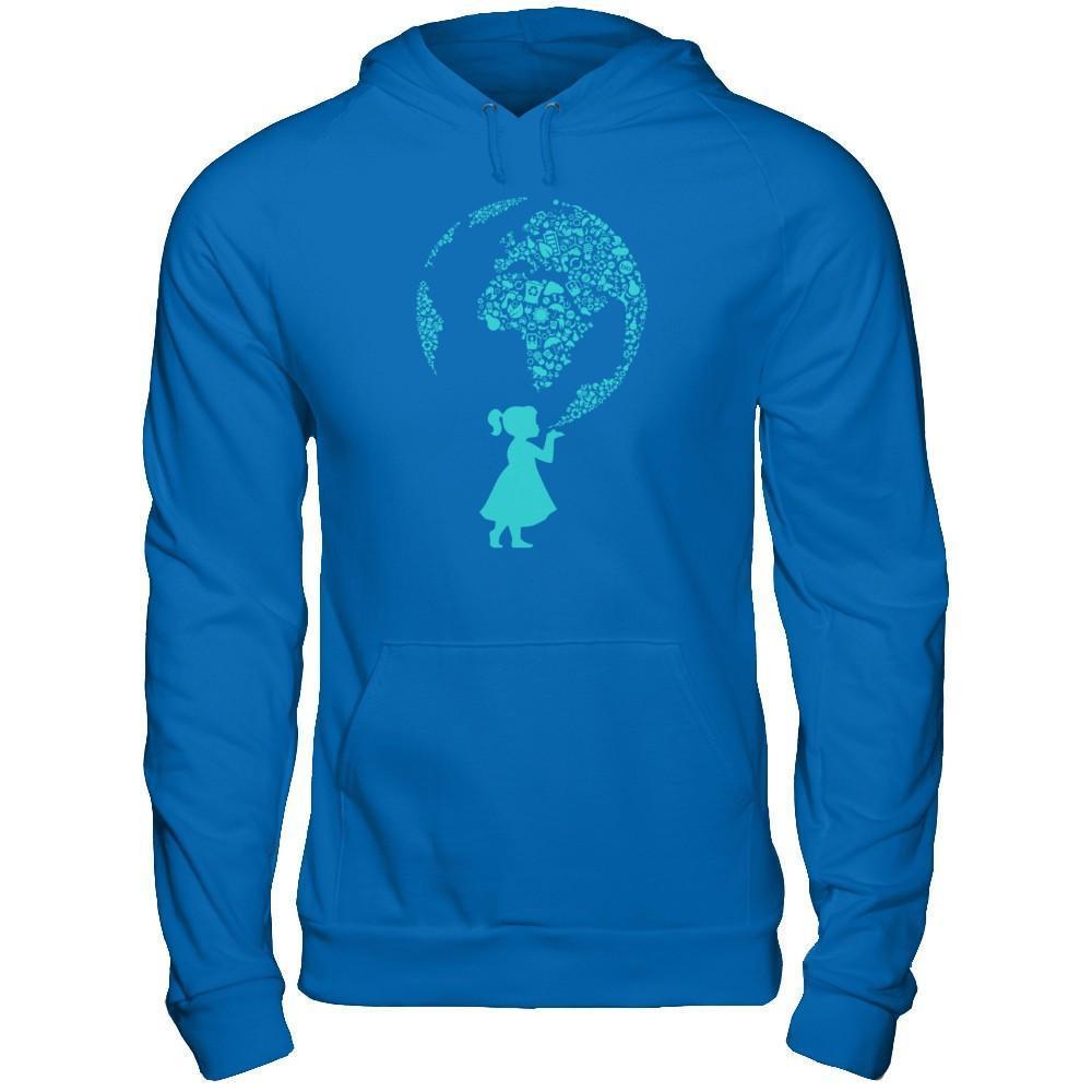 Save Mother Earth Day 2018-T-Shirt & Hoodie-Pullover Hoodie-Royal