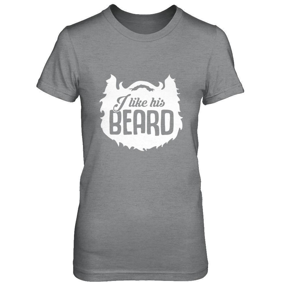 I Like His Beard I Like Her Butt Couple-T-Shirt & Hoodie-Women's T-Shirt-Sport Grey