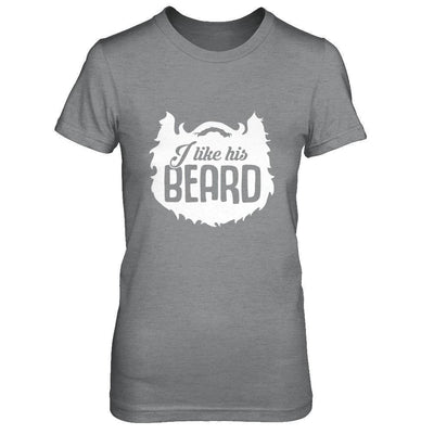 I Like His Beard I Like Her Butt Couple-T-Shirt & Hoodie-Women's T-Shirt-Sport Grey