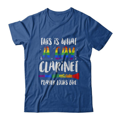 This Is What A Gay Clarinet Player Looks Like LGBT-T-Shirt & Hoodie-Classic T-Shirt-Royal