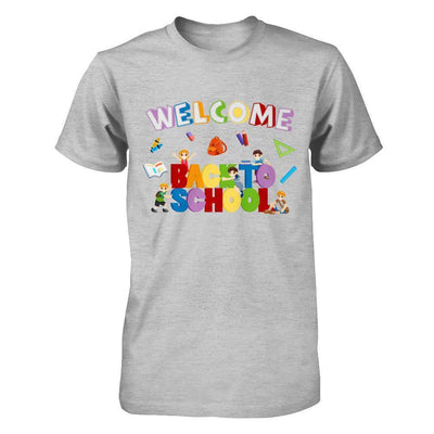 Welcome Back To School-T-Shirt & Hoodie-Premium T-Shirt-Heather Gray