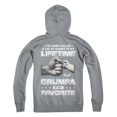 I've Been Called A Lot Of Names But Grumpa Is My Favorite-T-Shirt & Hoodie-Pullover Hoodie-Light Steel