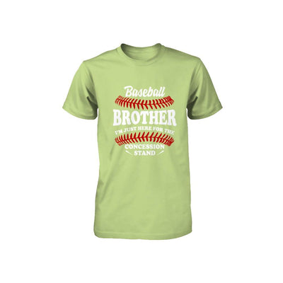 Baseball Brother I'm Just Here For The Concession Stand Youth-Youth Shirt-Toddler T-Shirt-Key Lime