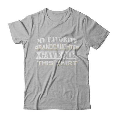 My Favorite Granddaughter Gave Me This-T-Shirt & Hoodie-Premium T-Shirt-Heather Gray