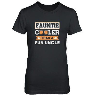 Faunt Cooler Than A Fun Uncle-T-Shirt & Tank Top-Women's T-Shirt-Black