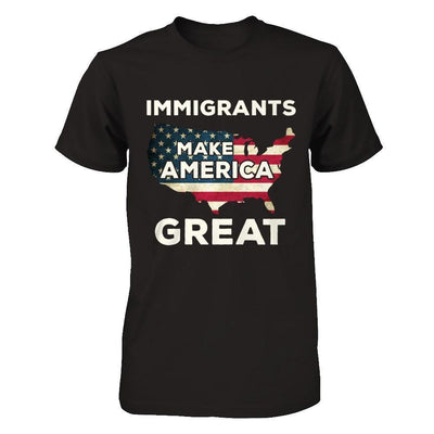 Immigrants Make American Great-T-Shirt & Hoodie-Premium T-Shirt-Black