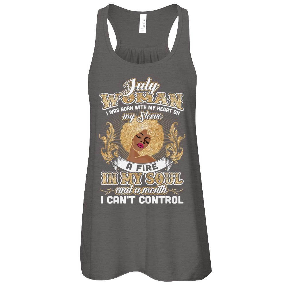 I'm A July Woman Funny Birthday-T-Shirt & Tank Top-