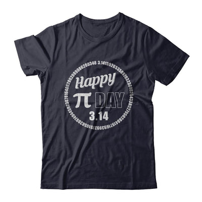 Happy Pi Day Love Math Funny March 14Th 2021-T-Shirt & Hoodie-Premium T-Shirt-Midnight Navy