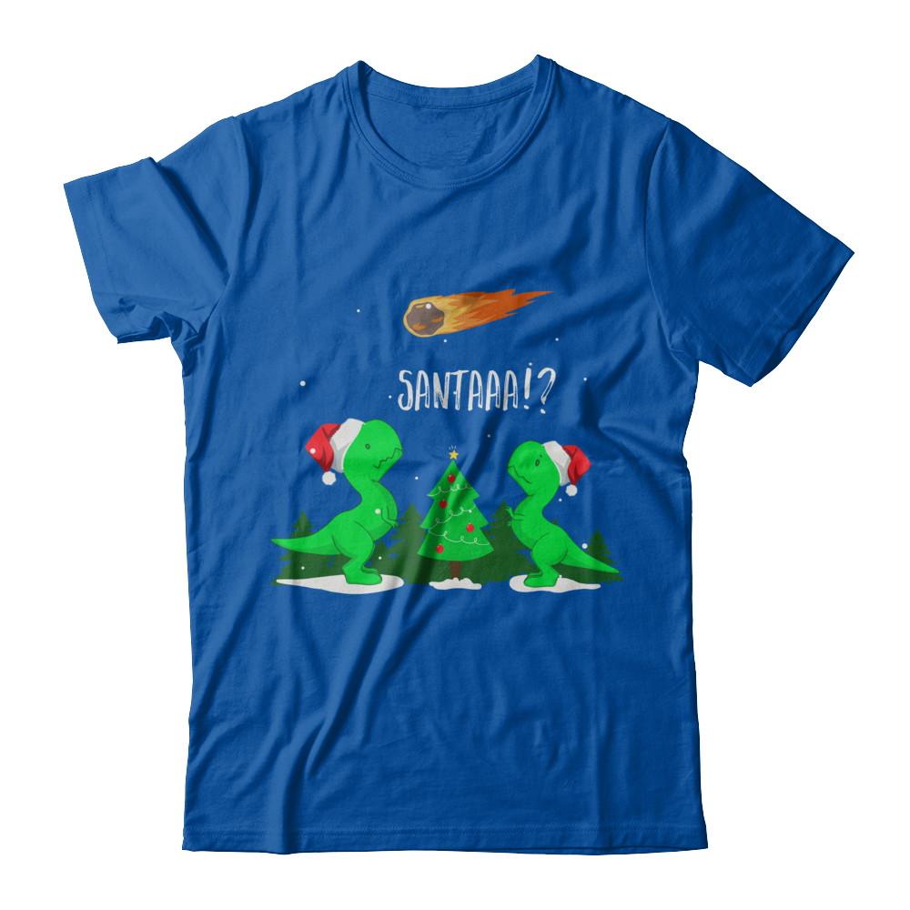 Funny Christmas Dinosaur Gift Cool Dinosaurs Lovers-T-Shirt & Sweatshirt-Premium T-Shirt-Royal