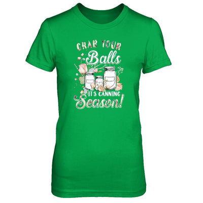 Grab Your Balls It's Canning Season-T-Shirt & Tank Top-Women's T-Shirt-Irish Green