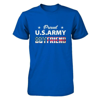 Proud Us Army Boyfriend-T-Shirt & Hoodie-Premium T-Shirt-Royal