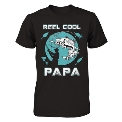 Reel Cool Papa-T-Shirt & Hoodie-Classic T-Shirt-Black