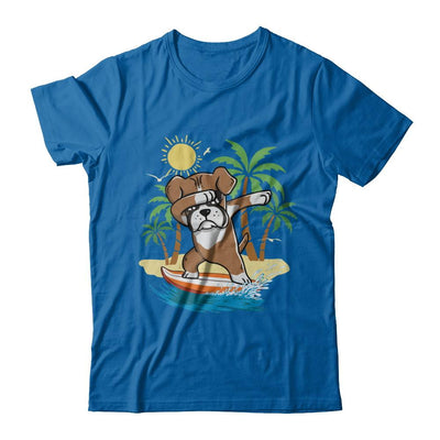 Summer Vacation Dabbing Boxer Surfing Surfboard Gift-T-Shirt & Hoodie-Classic T-Shirt-Royal