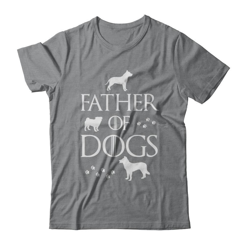 Father Of Dogs Dog Lover-T-Shirt & Hoodie-Classic T-Shirt-Sport Grey