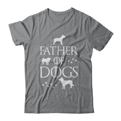 Father Of Dogs Dog Lover-T-Shirt & Hoodie-Classic T-Shirt-Sport Grey