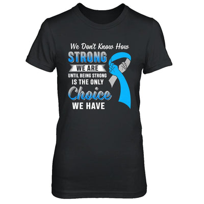 Being Strong Choice Diabetes Type 1 Awareness-T-Shirt & Hoodie-Women's T-Shirt-Black