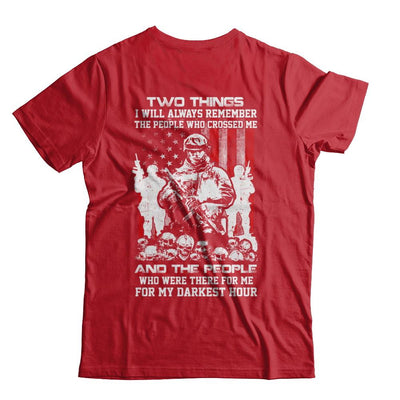 Veteran Soldier Who Were There For Me For My Darkest Hour-T-Shirt & Hoodie-Classic T-Shirt-Red