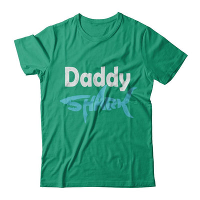 Daddy Shark Dad Family Fathers Day Gifts Idea-T-Shirt & Hoodie-Classic T-Shirt-Kelly Green