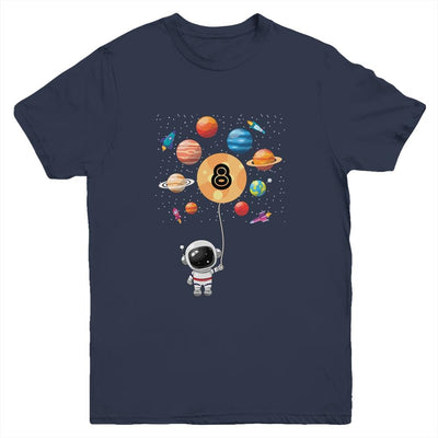 6 Years Old Birthday Boy Girl Gifts Astronaut 6th Birthday Youth-Youth Shirt-Youth T-Shirt-Navy