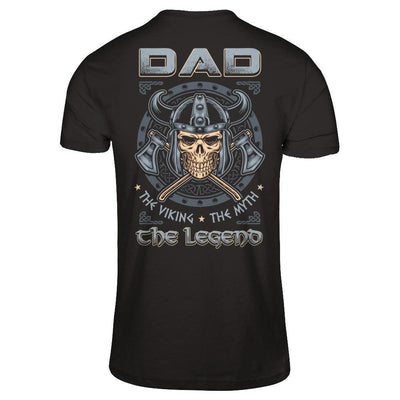 Dad The Viking The Myth The Legend-T-Shirt & Hoodie-Classic T-Shirt-Black