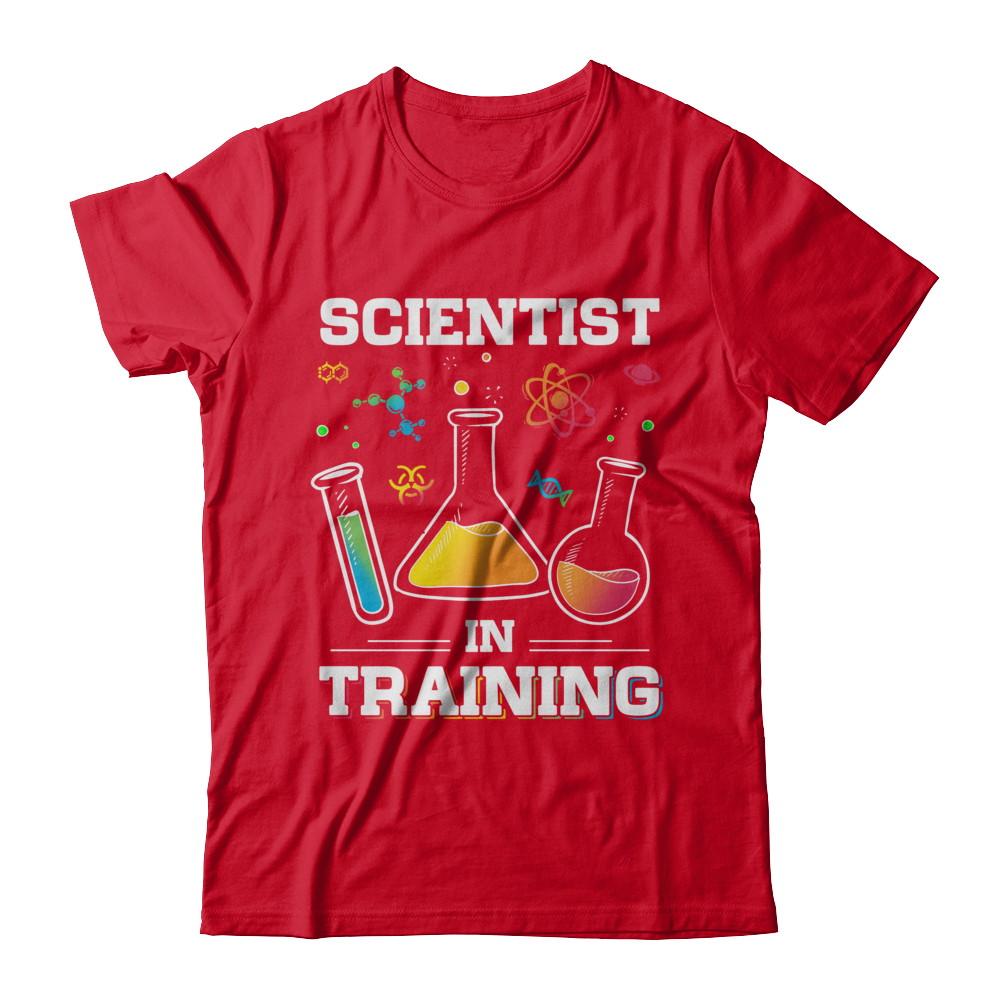 Scientist In Training Science-T-Shirt & Hoodie-Premium T-Shirt-Red