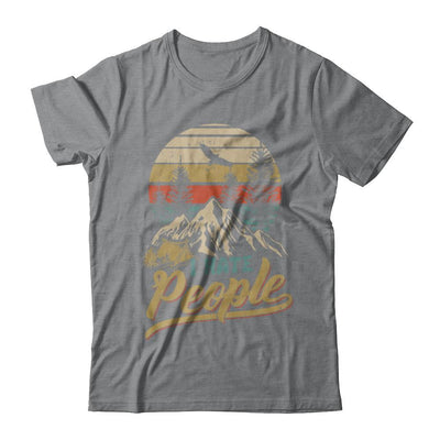 Camping I Hate People Camper Lovers-T-Shirt & Hoodie-Classic T-Shirt-Sport Grey