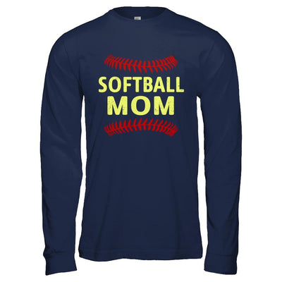 Softball Mom-T-Shirt & Hoodie-