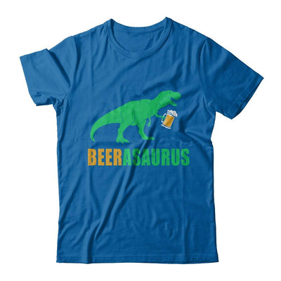 Beerasaurus Funny International Beer Day Dinosaur Gift-T-Shirt & Hoodie-Classic T-Shirt-Royal