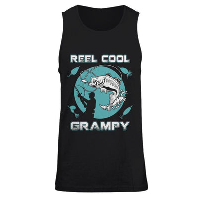 Reel Cool Grampy-T-Shirt & Hoodie-Unisex Tank-Black