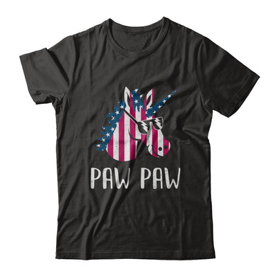 Patriotic Paw Paw Unicorn Americorn 4Th Of July-T-Shirt & Hoodie-Classic T-Shirt-Black