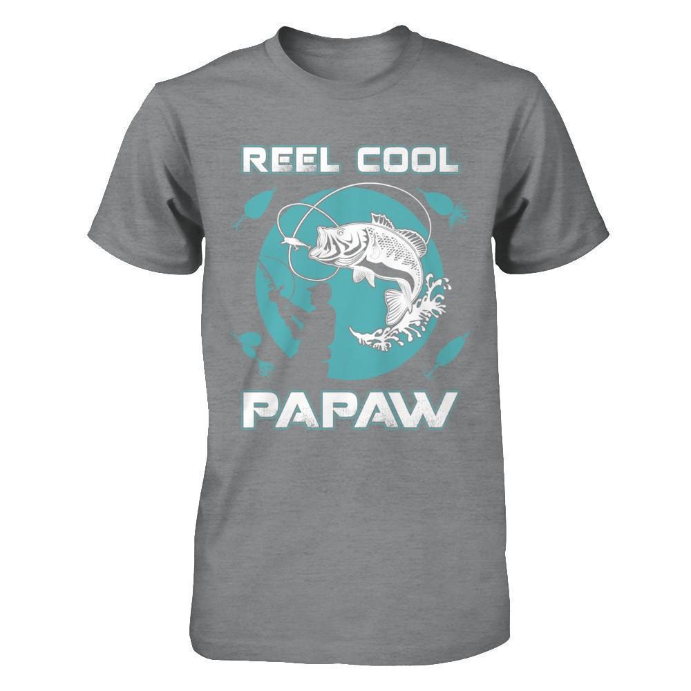 Reel Cool PaPaw-T-Shirt & Hoodie-Classic T-Shirt-Sport Grey