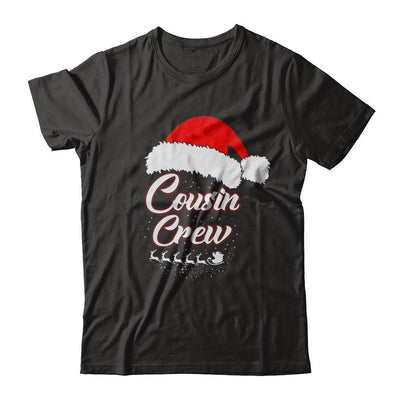 Cousin Crew Matching Family Funny Christmas-T-Shirt & Hoodie-Premium T-Shirt-Black