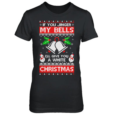 Jingle My Bells Funny Adult Christmas Xmas-T-Shirt & Sweatshirt-Women's T-Shirt-Black