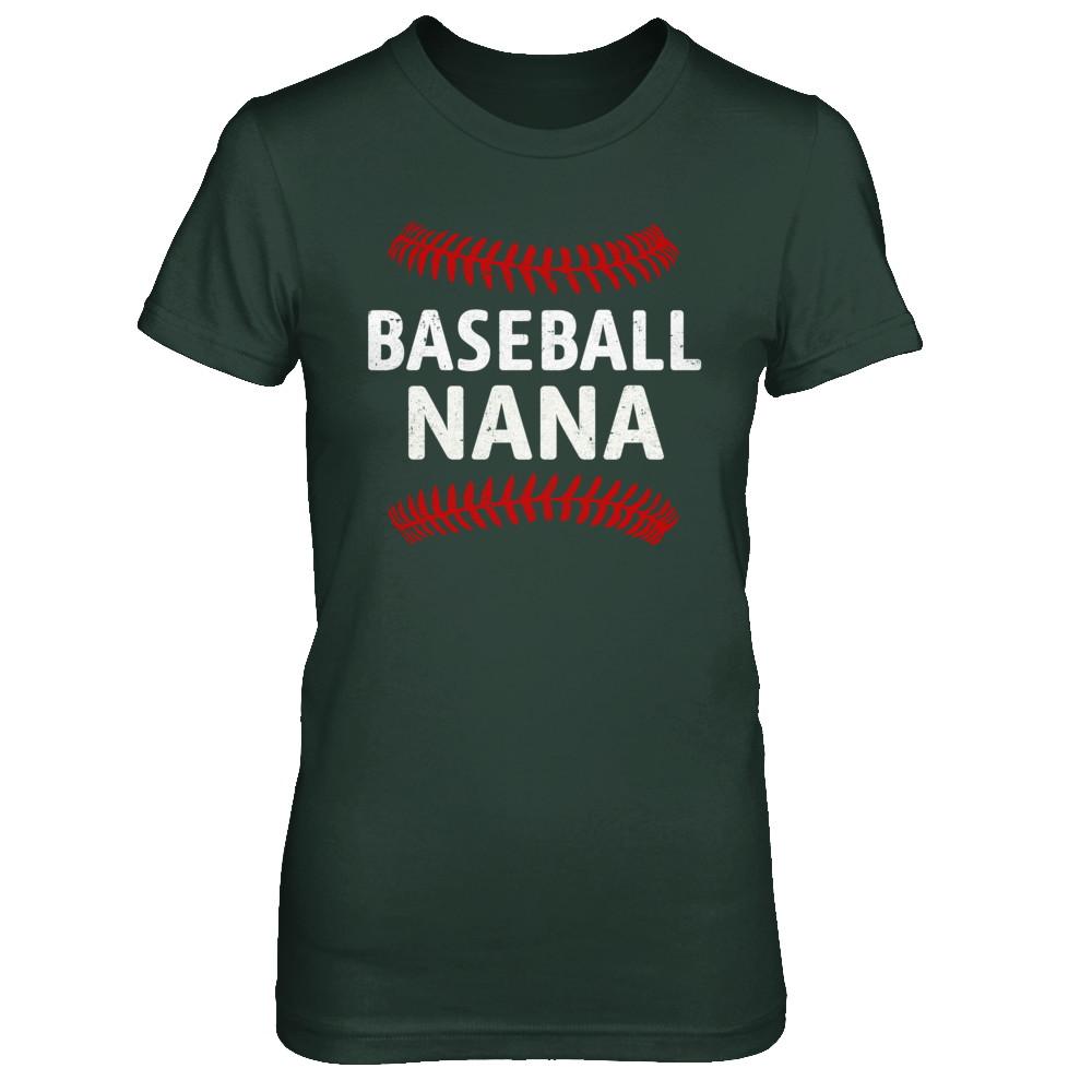 Baseball Nana-T-Shirt & Hoodie-