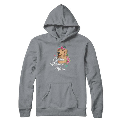 Golden Retriever Mom Funny Dog Mom Gift Idea-T-Shirt & Tank Top-Pullover Hoodie-Light Steel