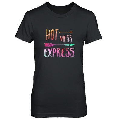 Hot Mess Express-T-Shirt & Tank Top-Women's T-Shirt-Black