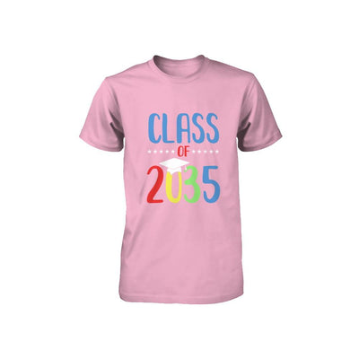 Grow With Me First Day Of School Class Of 2035 Youth-Youth Shirt-Toddler T-Shirt-Pink